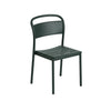 Muuto Linear Steel Side Chair, Dunkelgrün