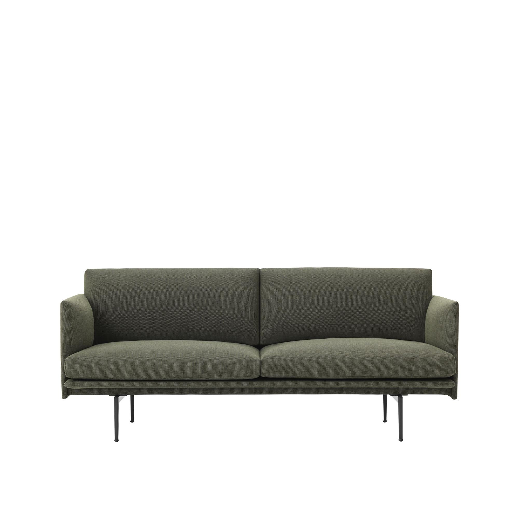 Muuto Kontur soffa 2 -sits, tyg, fiord 961