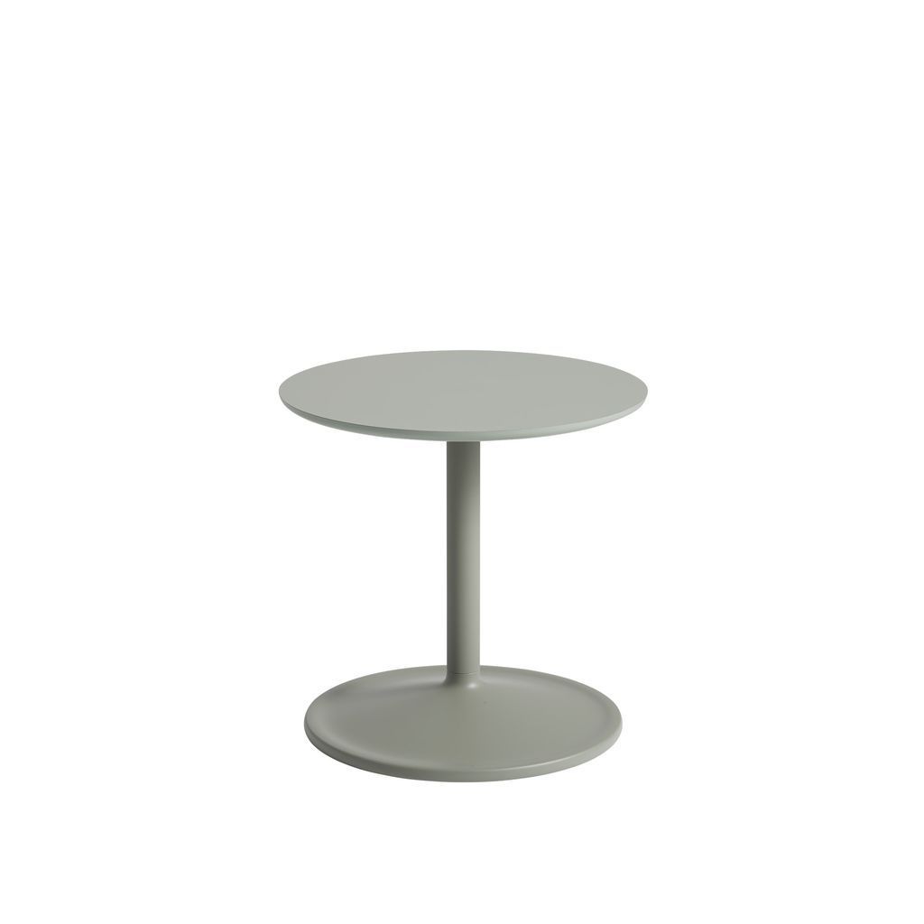 Tavolino morbido Muuto Øx H 41x40 cm, verde polveroso