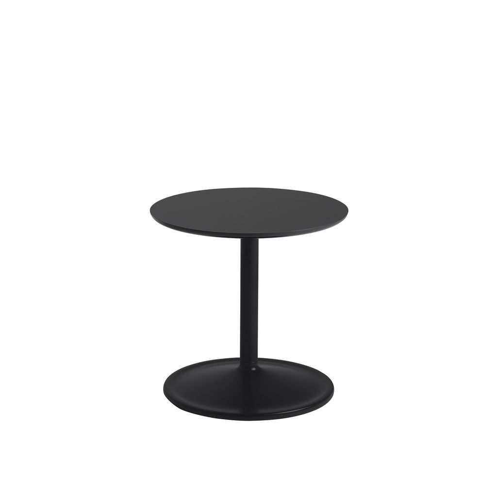 Tavolino morbido Muuto Øx H 41x40 cm, nero
