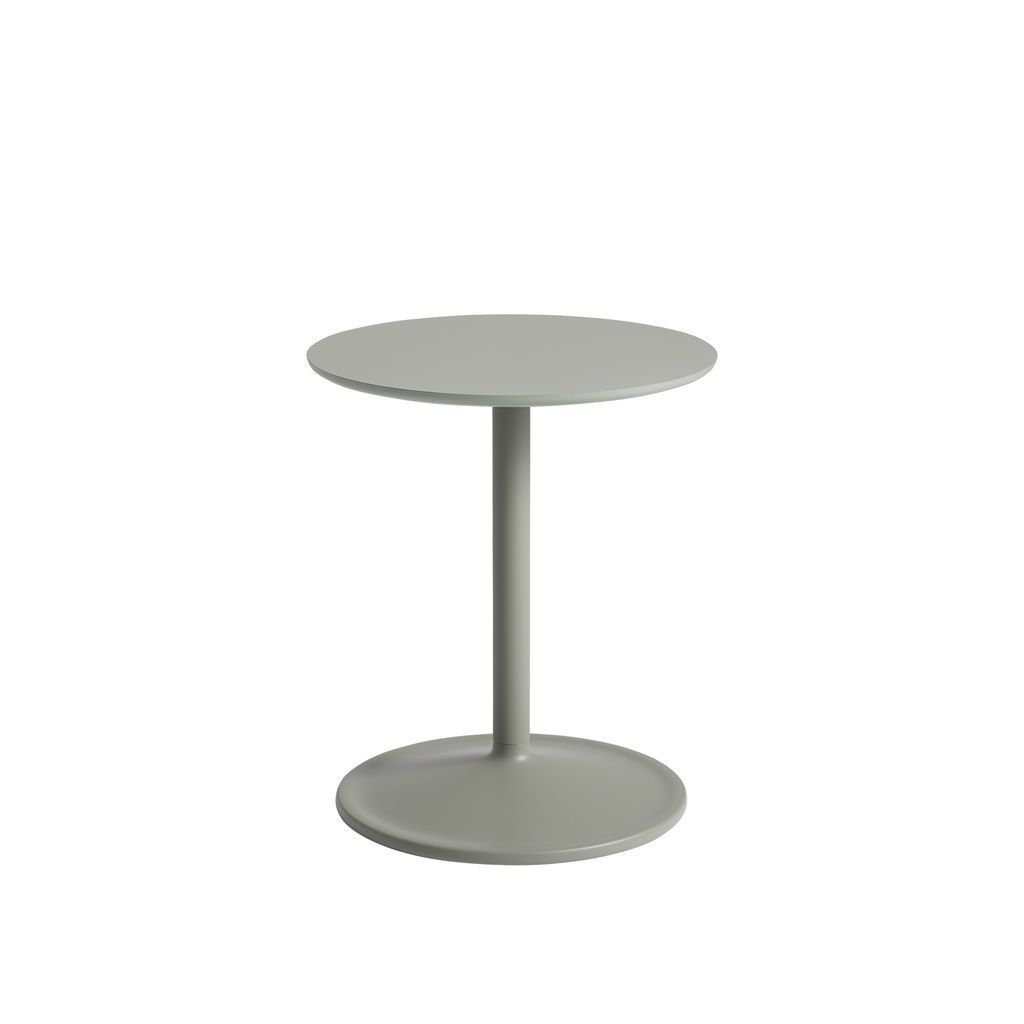 Muuto Soft Side Table Øx H 41x48 cm, verde polvoriento