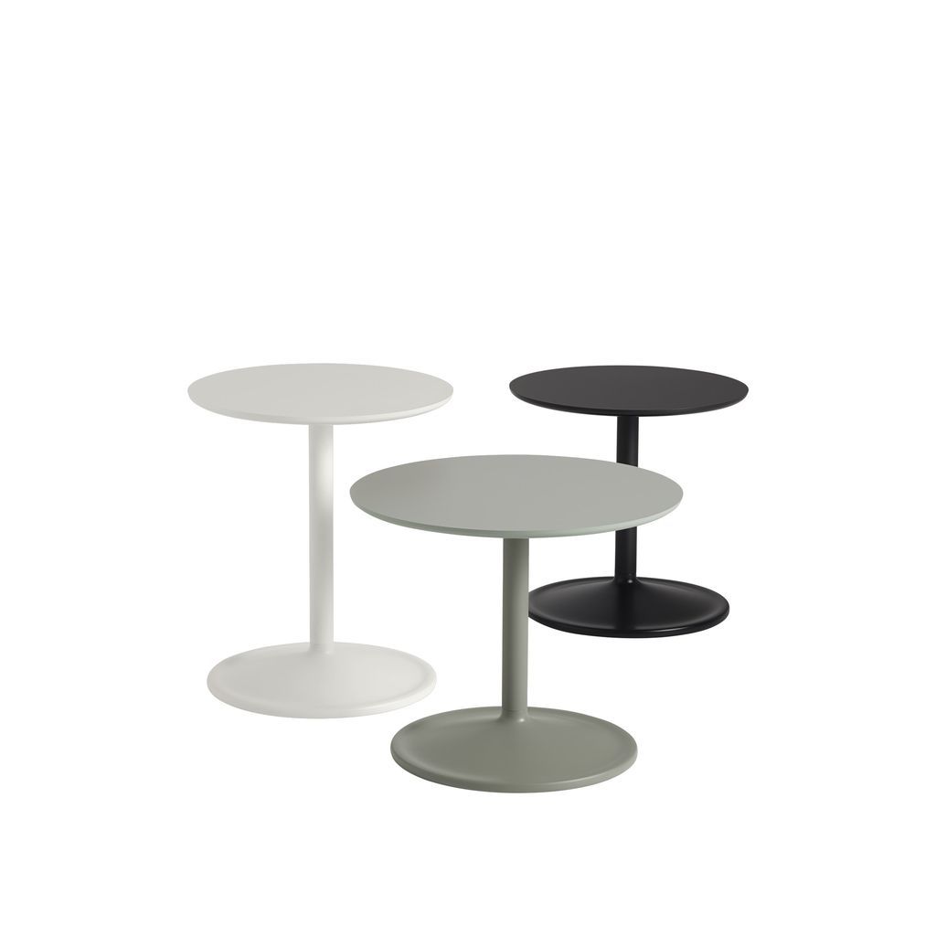 Muuto Soft Table Side Øx H 41x48 cm, negro