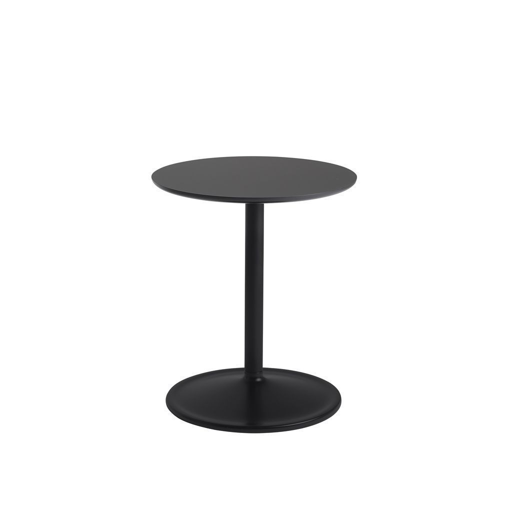Tavolino morbido Muuto Øx H 41x48 cm, nero