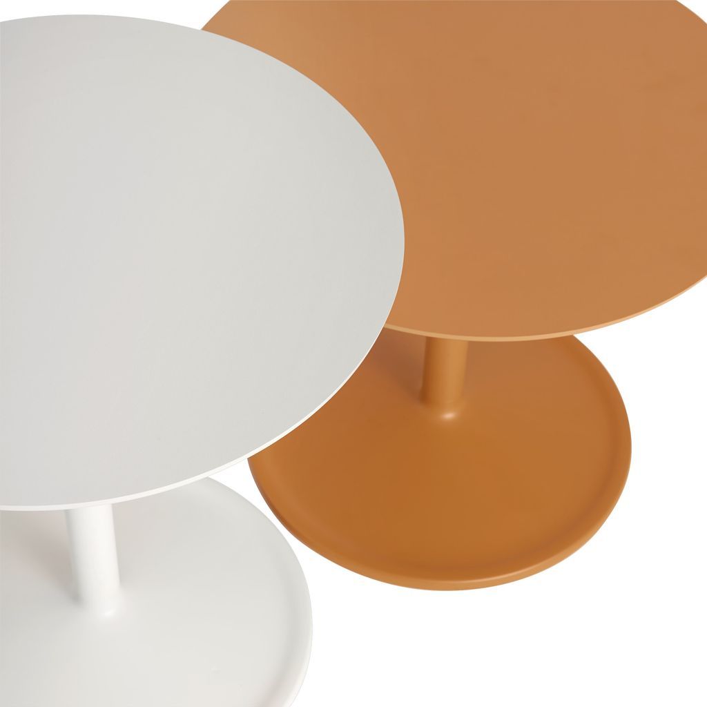Muuto Pehmeä sivupöytä Øx H 48x40 cm, oranssi