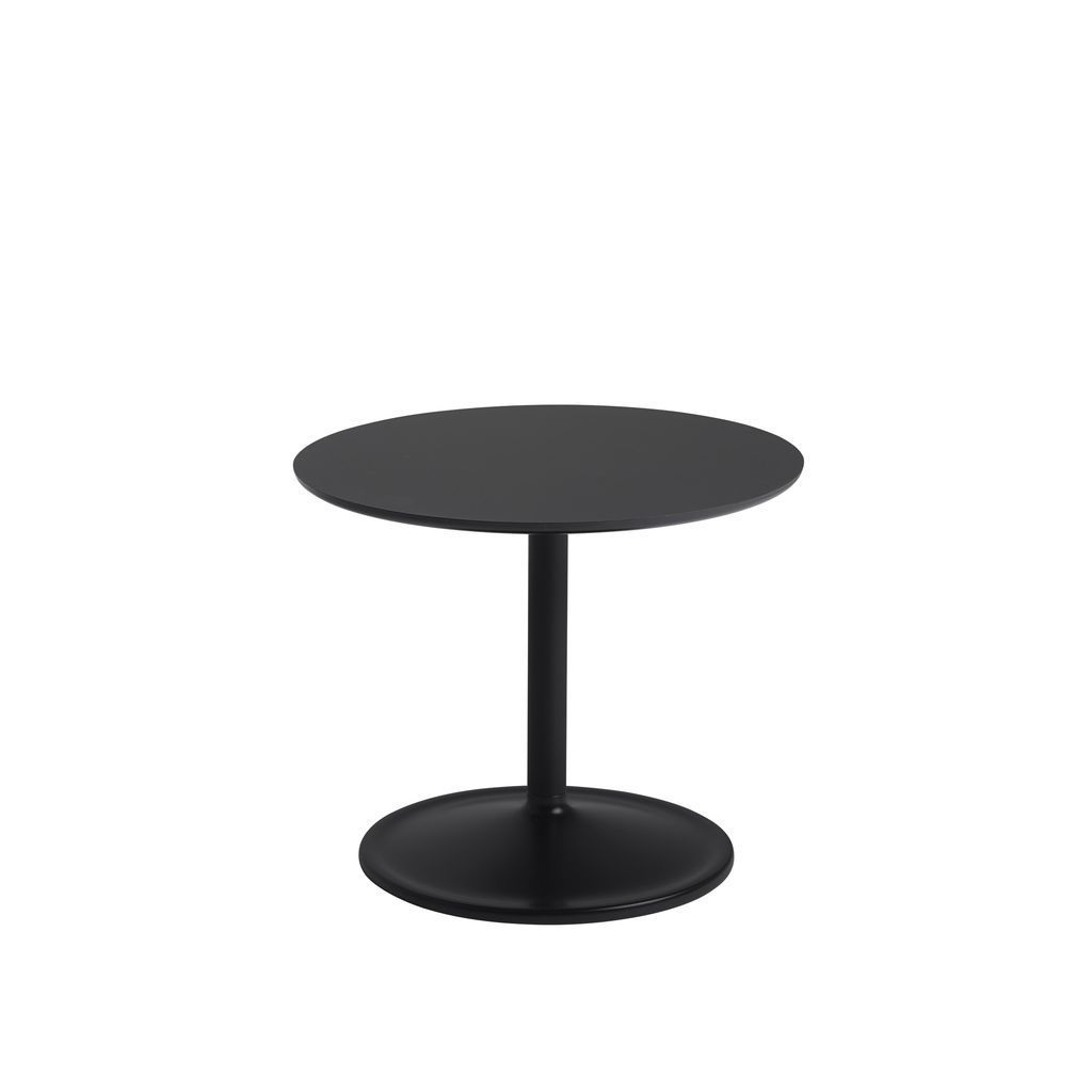Muuto Table d'appoint douce Øx H 48x40 cm, noir