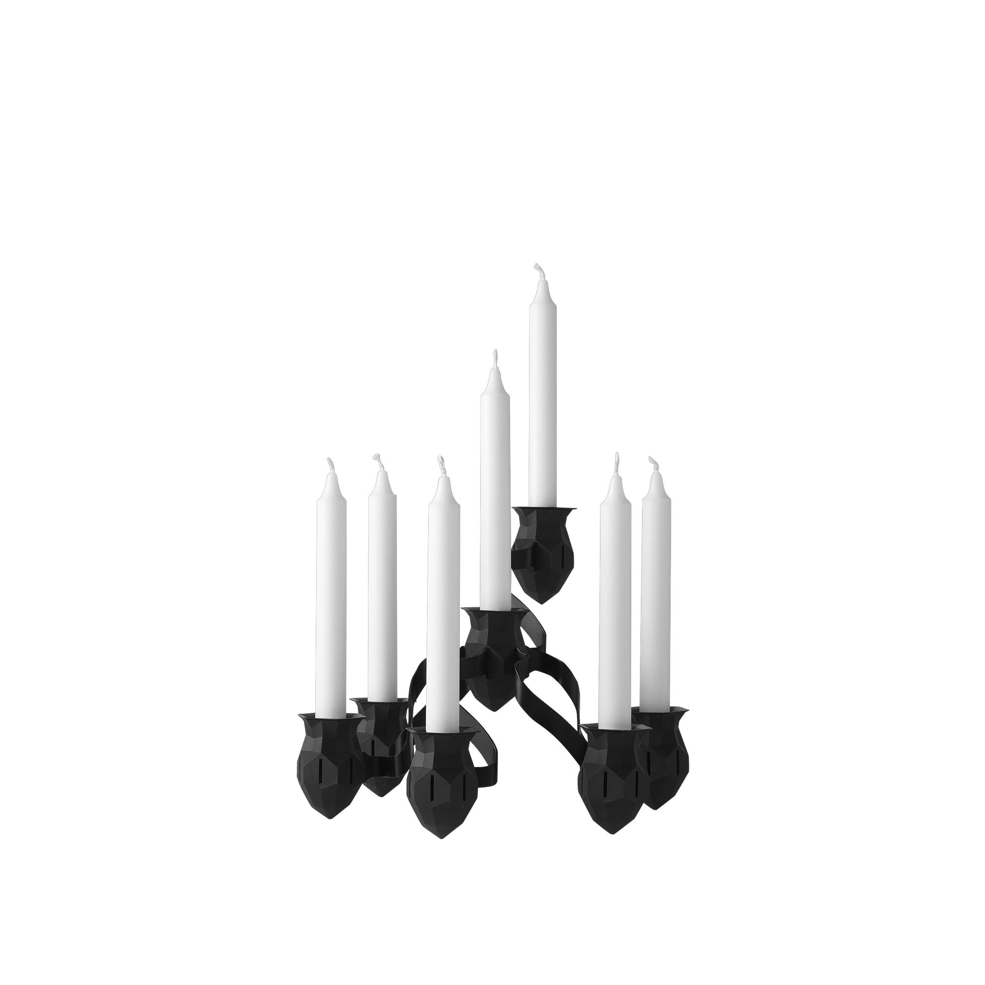 Muuto The More The Merrier Candlestick, Black
