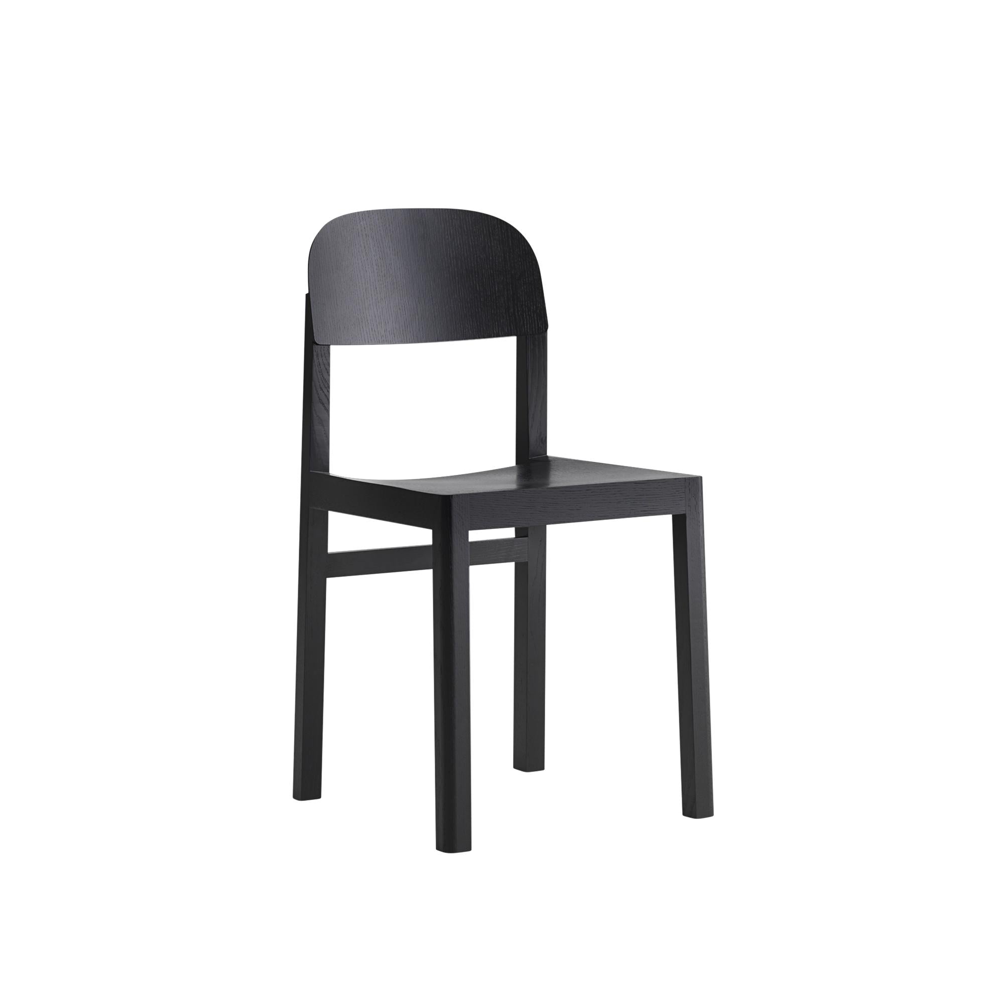 Muuto Workshop -stoel, zwart