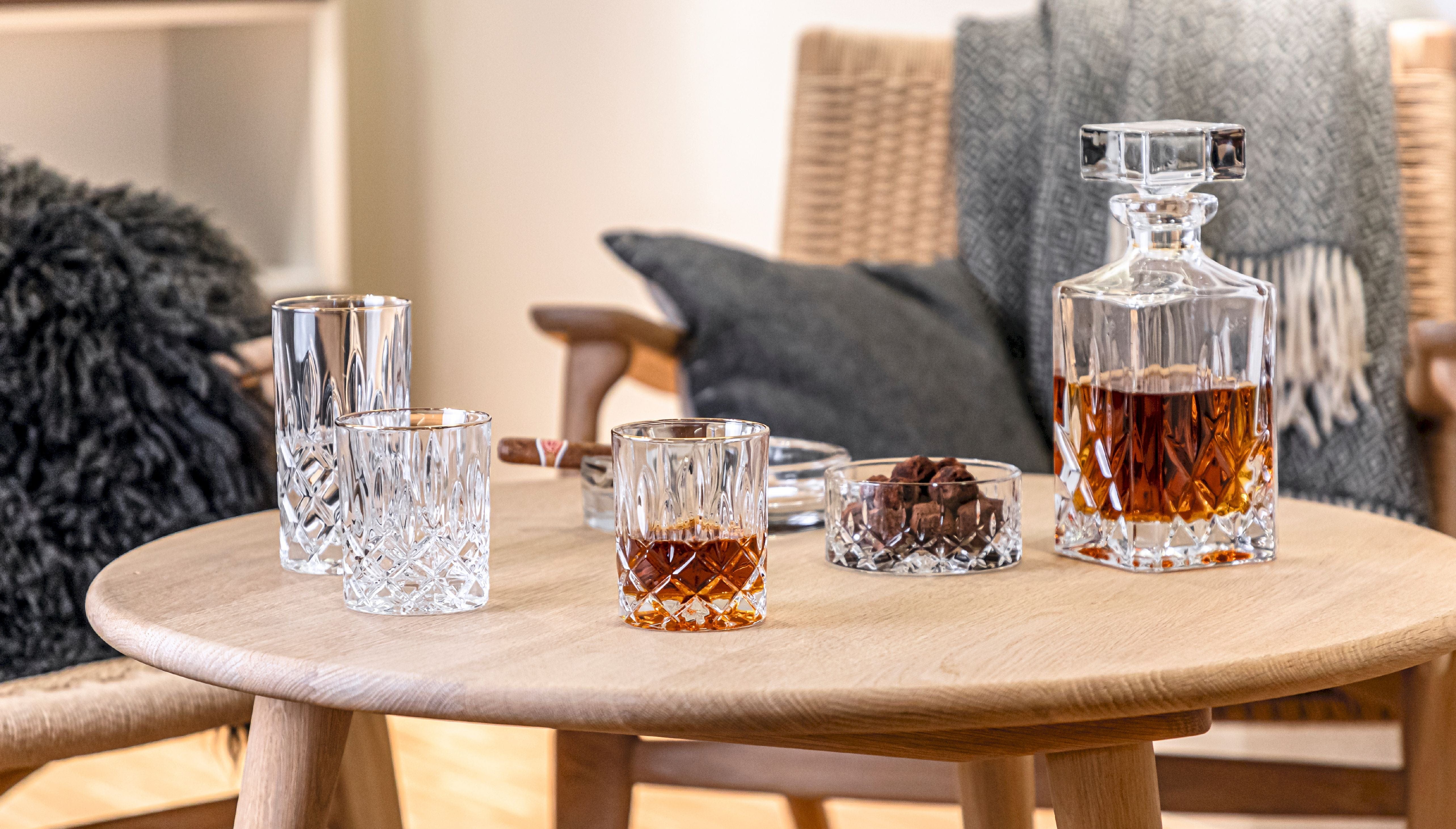 Nachtmann Noblesse Whisky-Set, 1 Karaffe + 2 Gläser