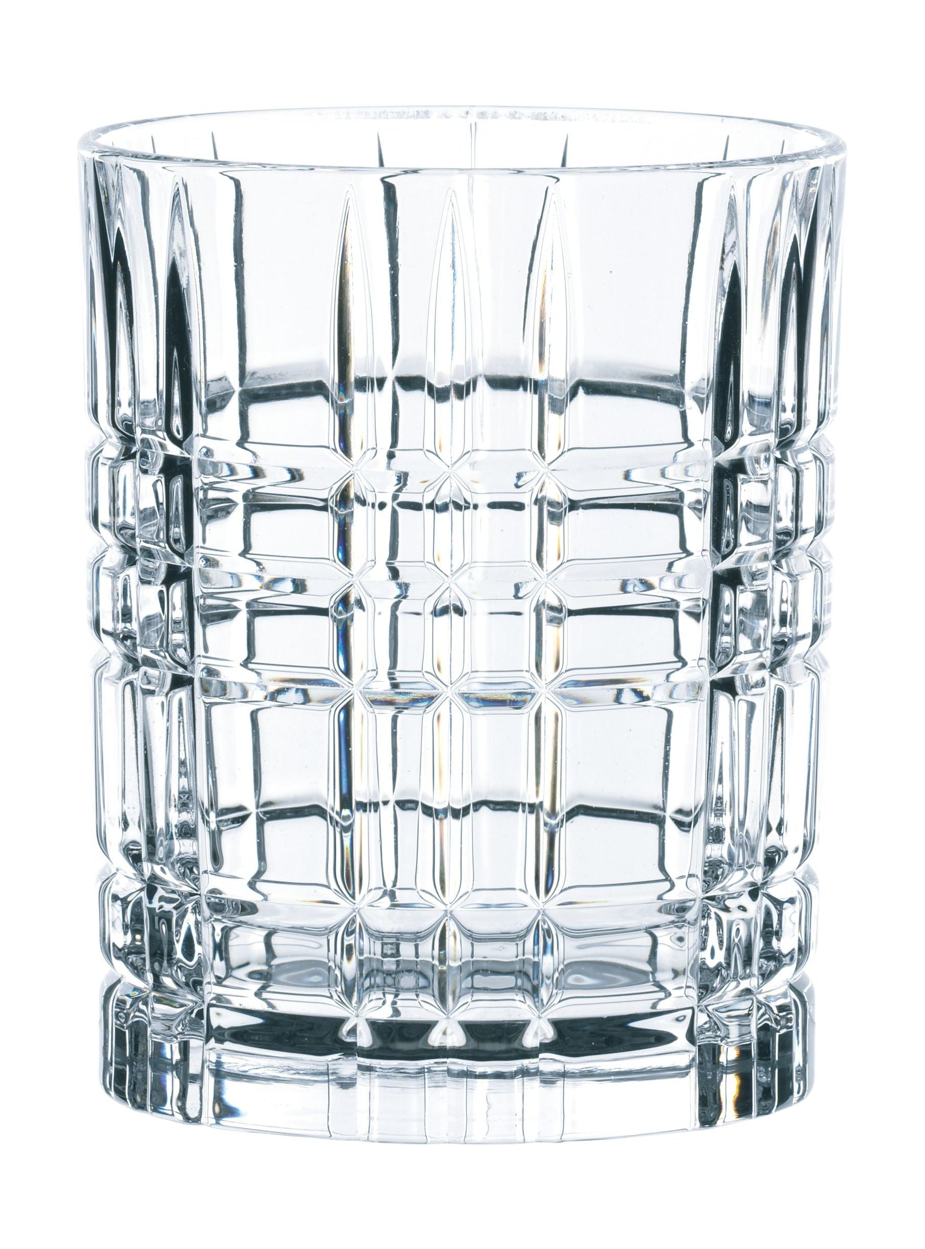 Nachtmann Square Whisky Glass 345 ml, sett med 4