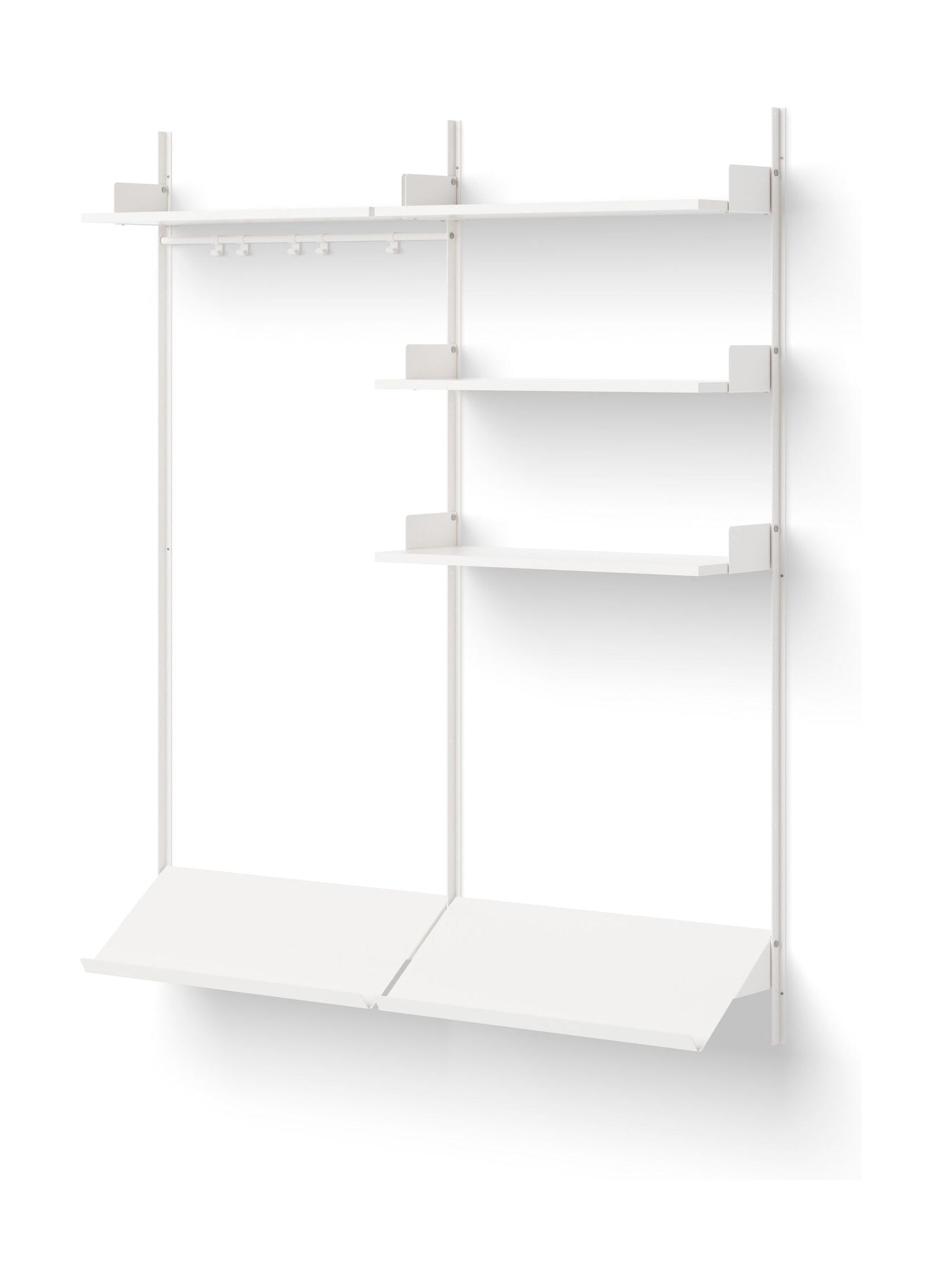 New Works Wardrobe Shelf 3, White/White
