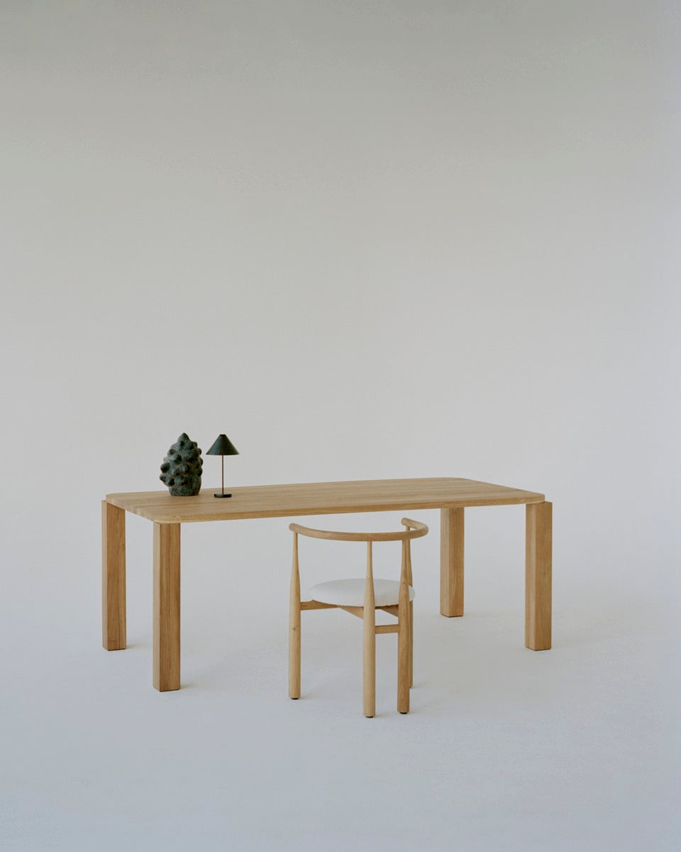 Nuove opere Atlas Dining Table Oak, 200x95 cm