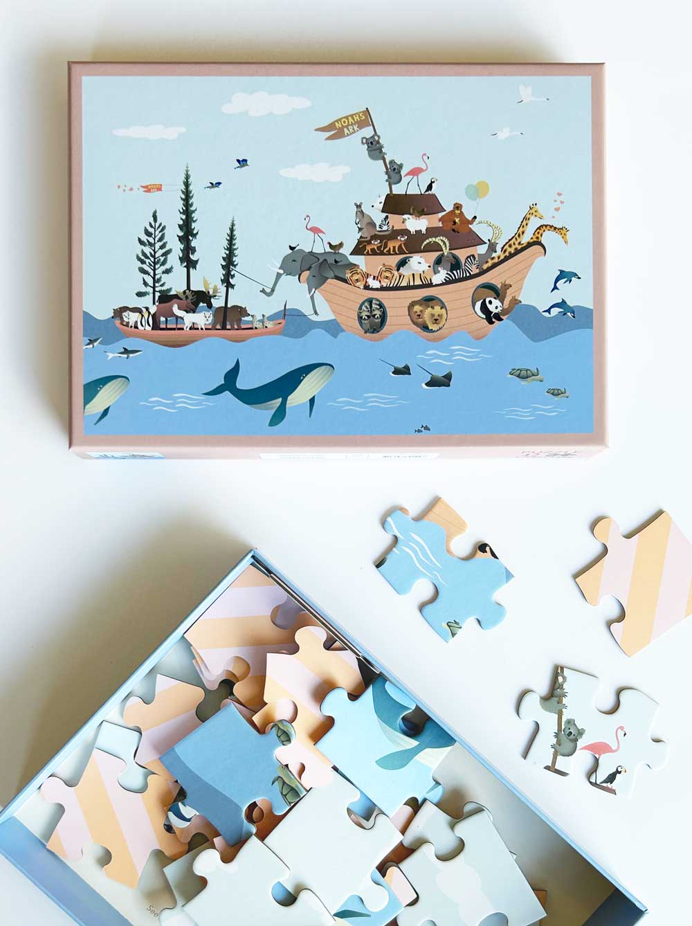 Vissevasse Noah's Ark Puzzle 42 PCS