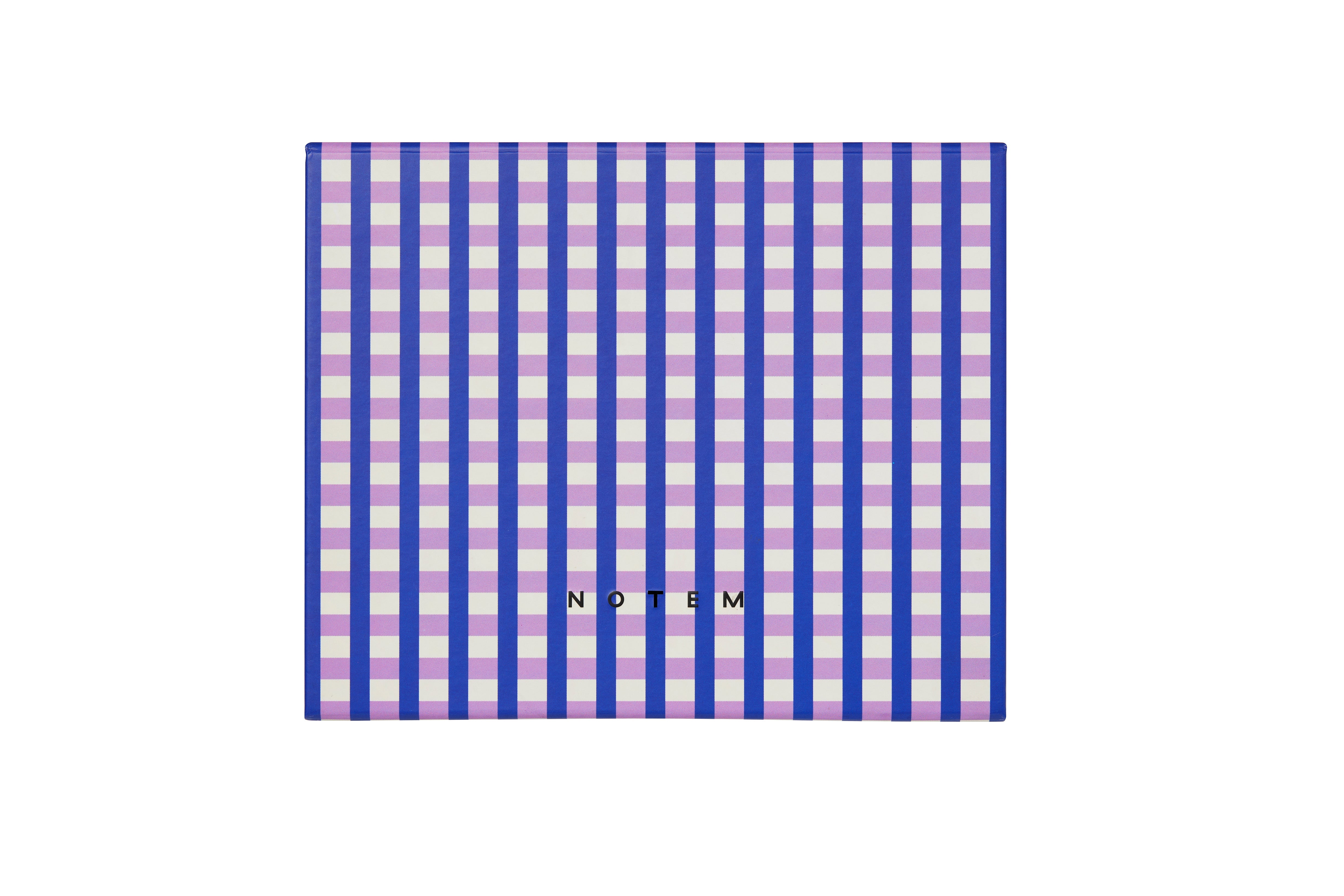 Notem Studio Bille Box Small, Blue And Lavender Check