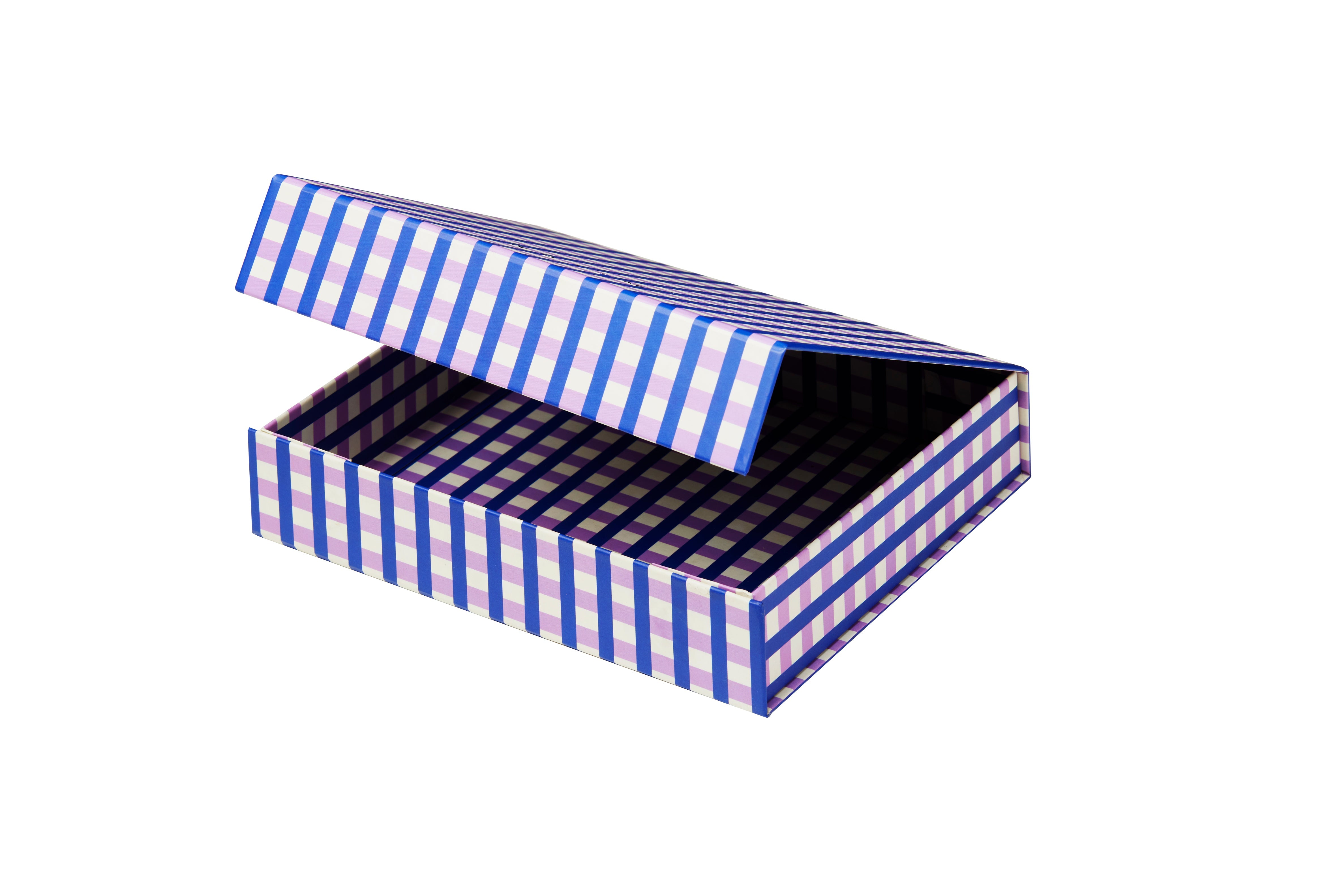 Notem Studio Bille Box Small, Blue and Lavender Controllo