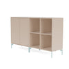 Coppia Montana Classic Sideboard con gambe, argilla/pietra focaia