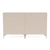 Montana Coppia Classic Sideboard con gambe, argilla/Matt Chrome