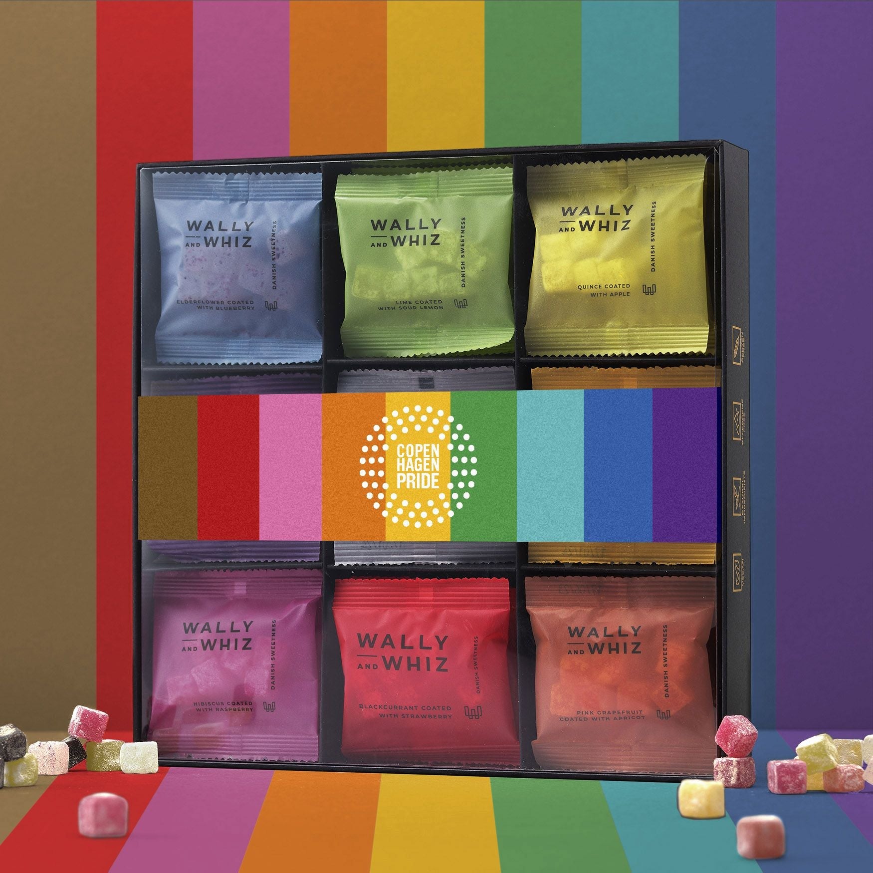 Wally and Whiz Pride Rainbow Box, 297 g