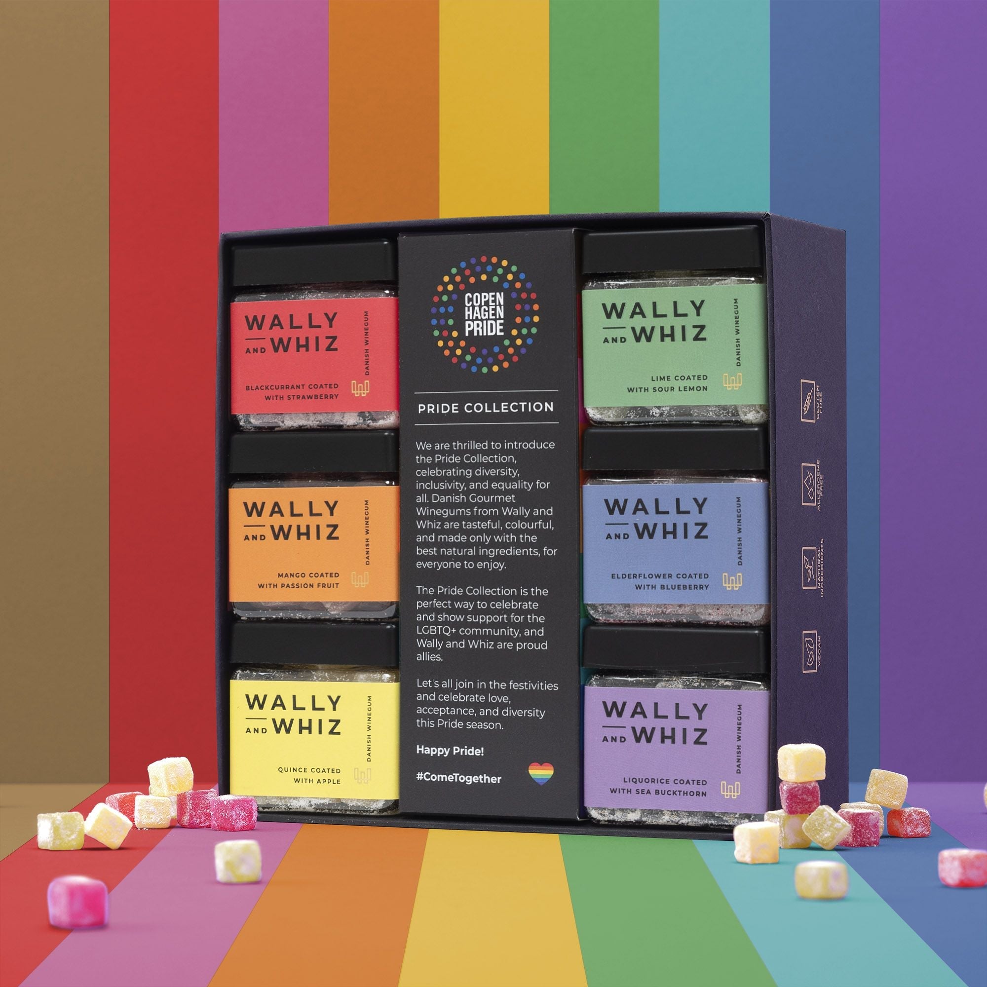 Wally og Whiz the Pride Family Box, 840 g