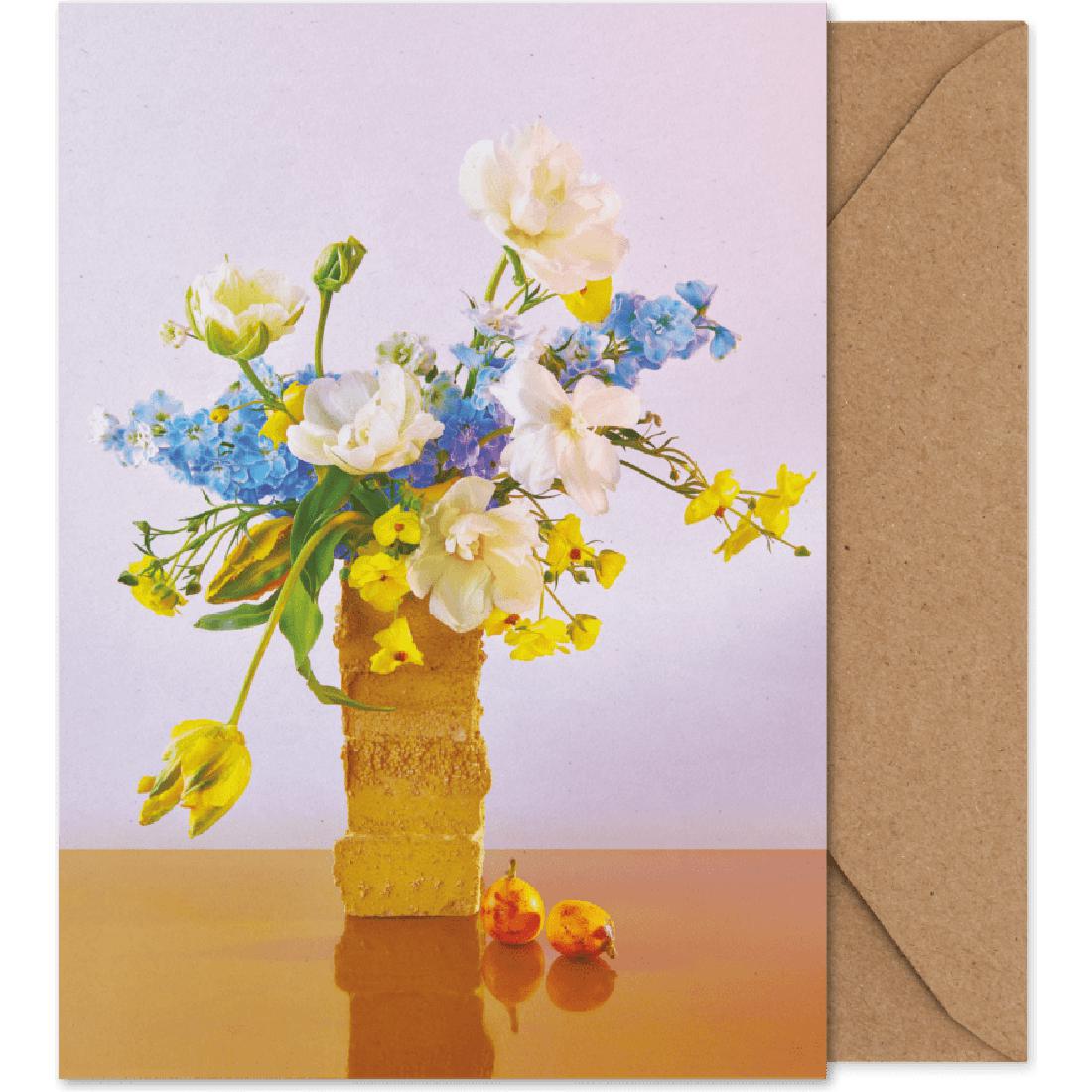 Paper Collective Bloom 04 Kunstkarte, Violett