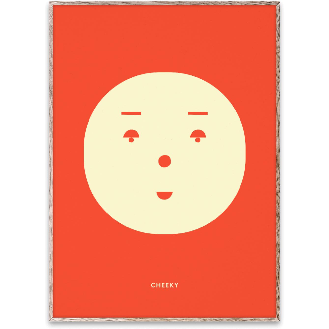Poster di sensazione maschera collettiva di carta, 50x70 cm