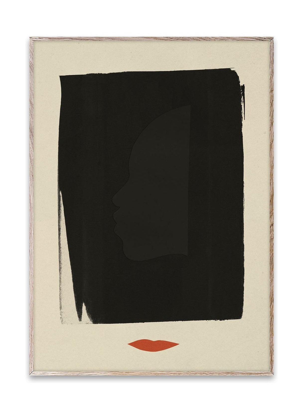 Paper Collective Red Lips Poster, 50x70 cm