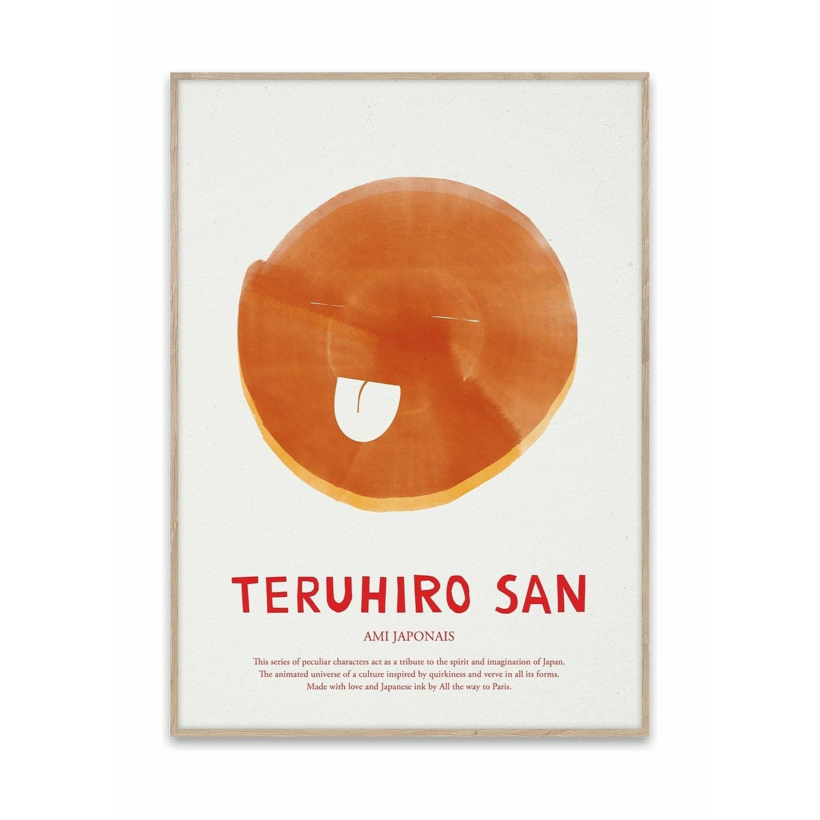 POSTER TERUHIRO SAN CALLETTIVE DI PARTE, 50X70 CM