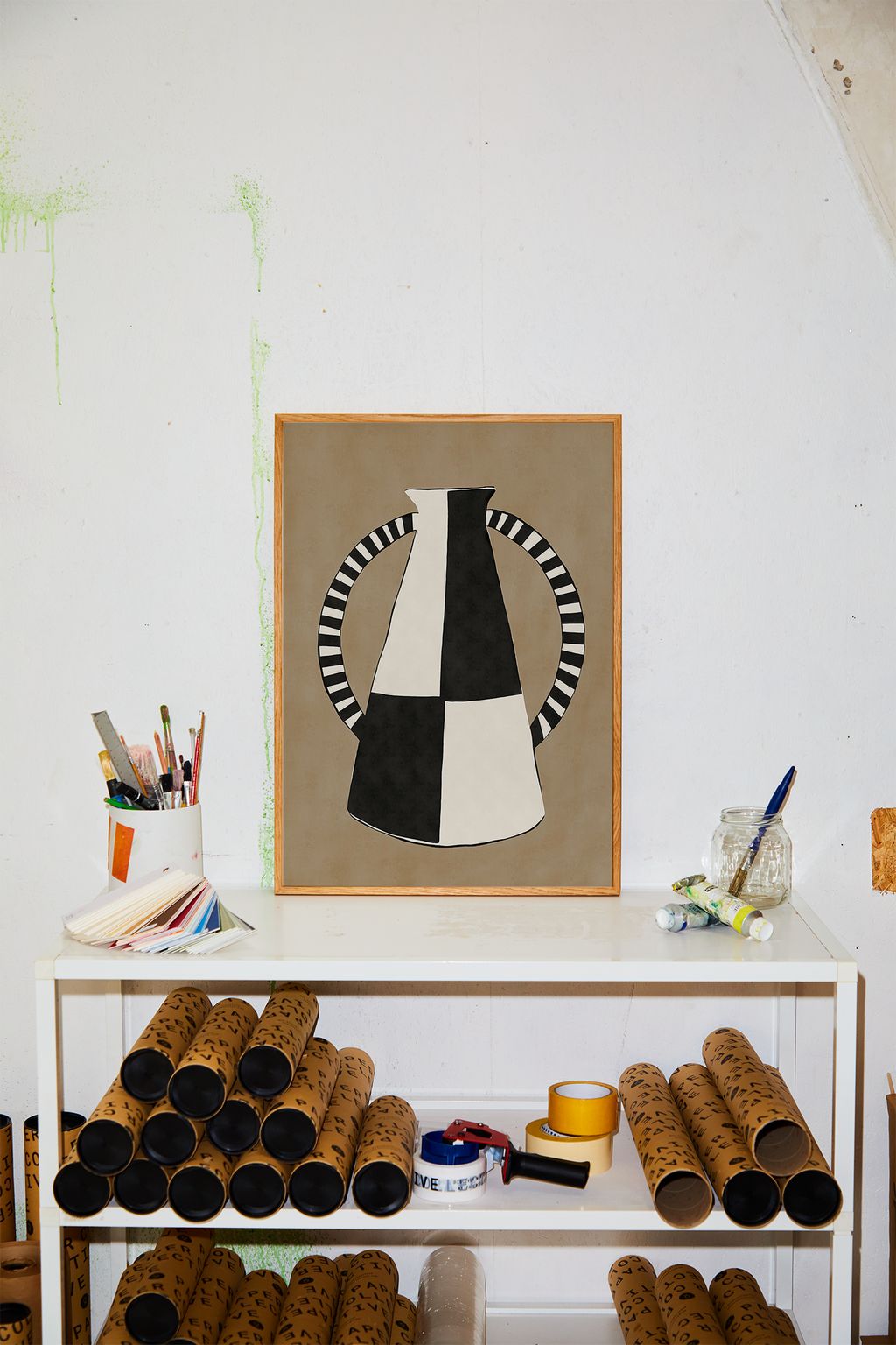 Paper Collective Carafe -plakaten, 50x70 cm