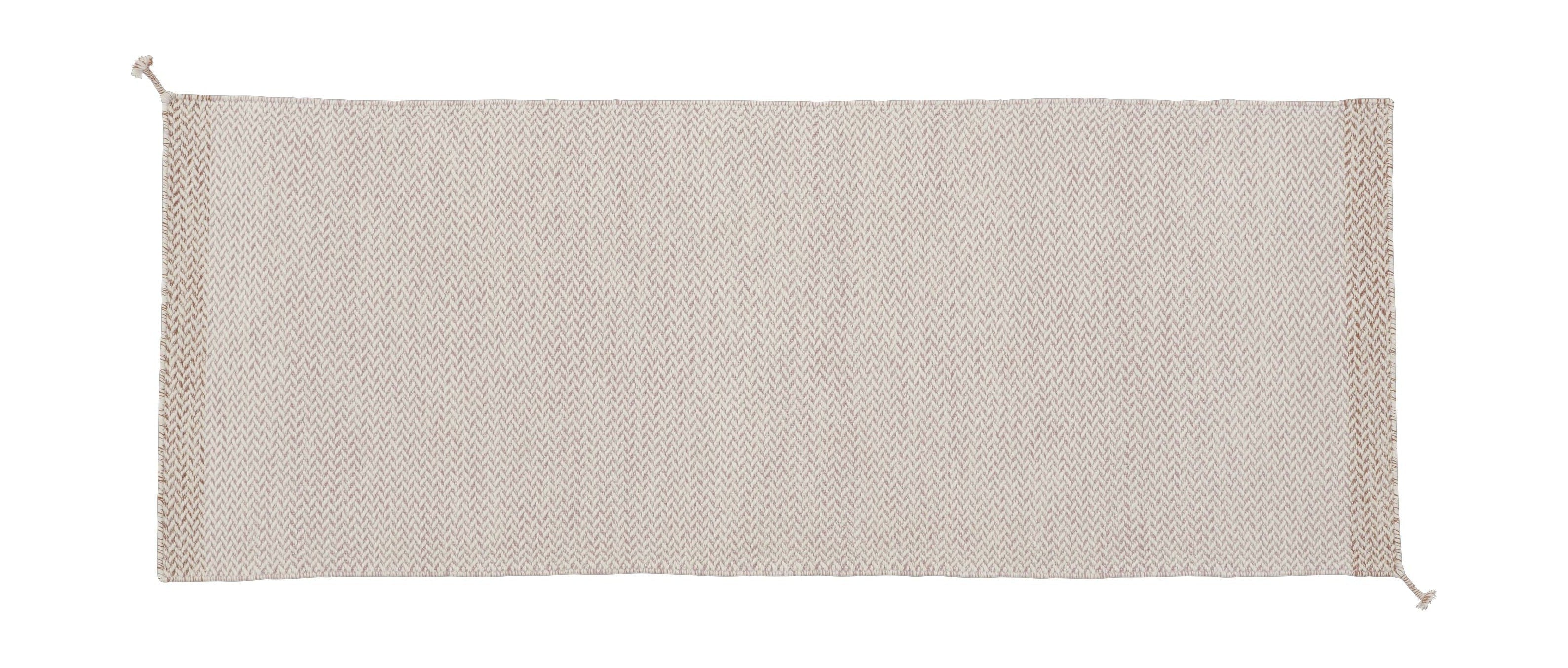 Muuto Rose légère du tapis pli, 200 x 80 cm