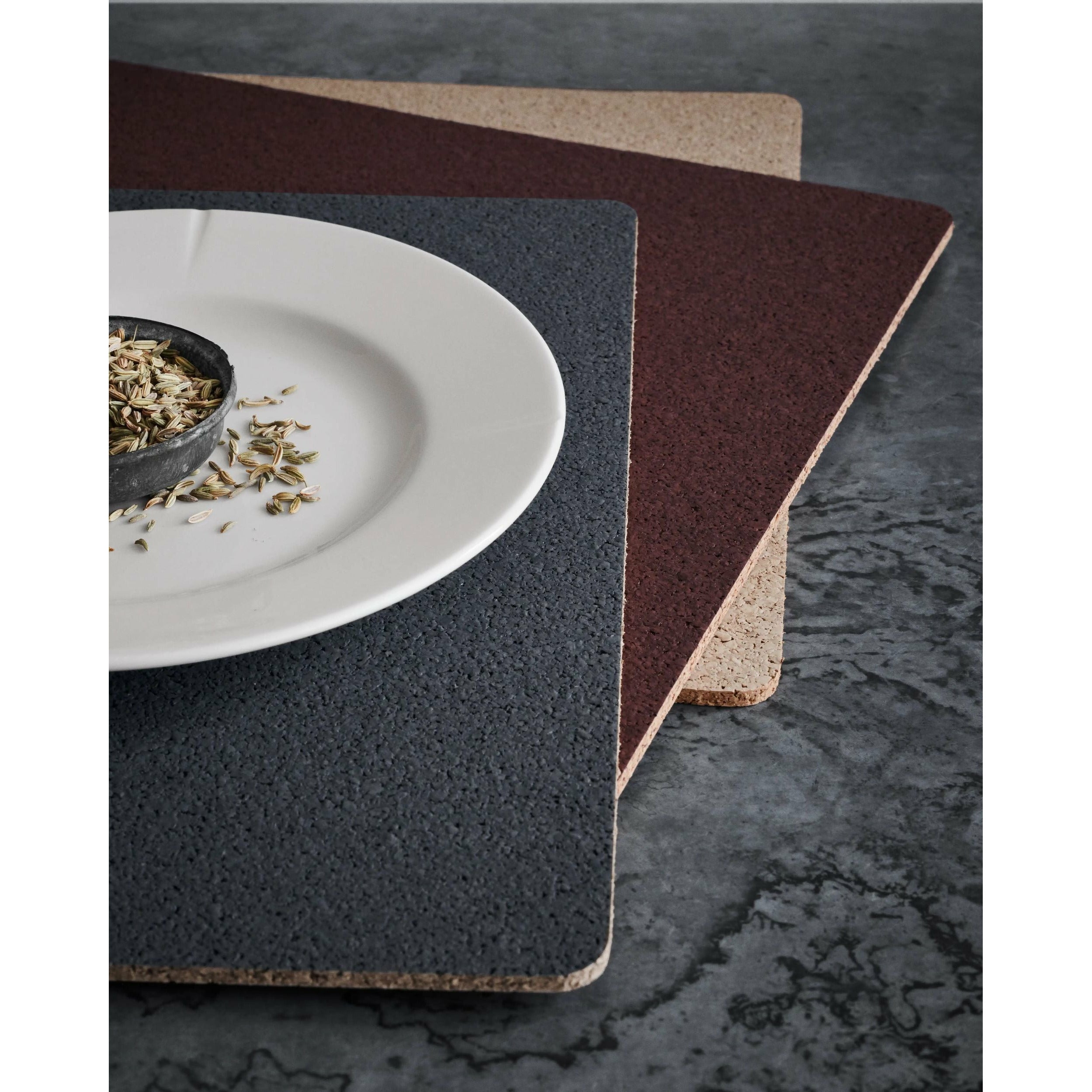 Rosendahl Corki Placemat, gris foncé