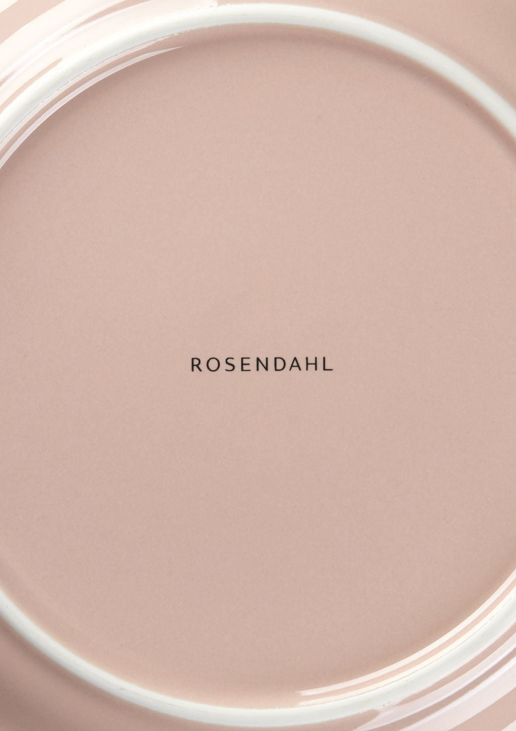 Rosendahl GC kleurrijke plaat Ø27 cm, blush