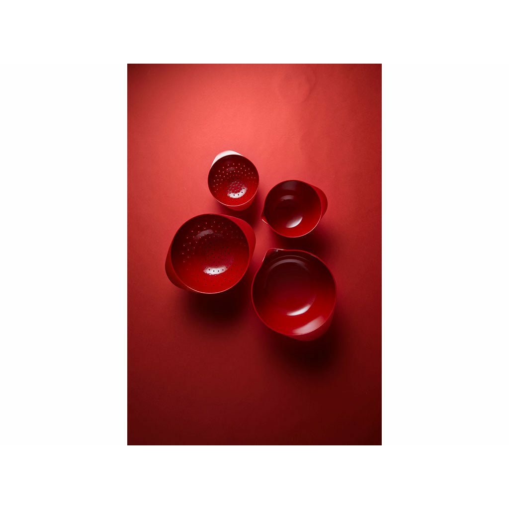 rosti厨房筛子，用于Margrethe碗1,5升，红色