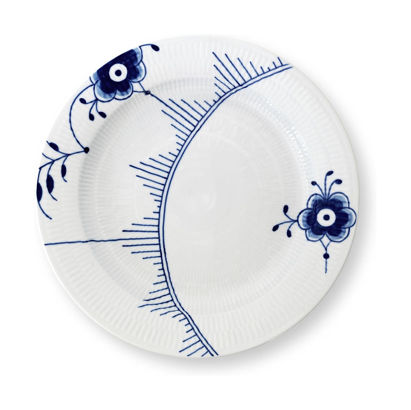 Royal Copenhagen Blue Flutsed Mega Round Dish 33 cm