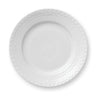 Royal Copenhagen White Fluted Half Lace Plate, 17cm