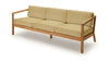 Skagerak Virkelyst 3 Seater Sofa, Honey Yellow