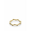 Skultuna bambou anello grande oro placcato, Ø1,97 cm
