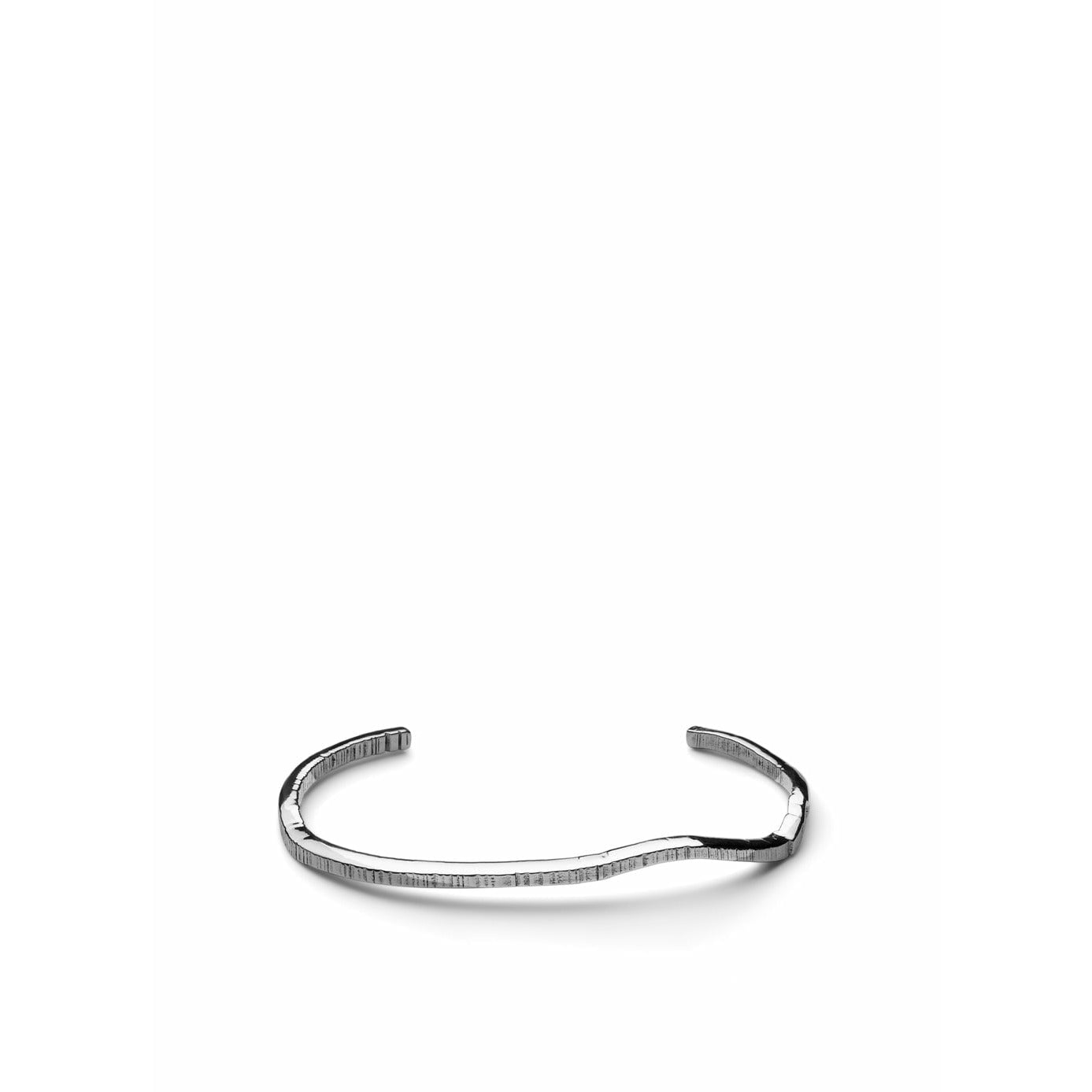 Skultuna Chêne Raw Bracelet Medium Polished Steel, ø16,5 Cm