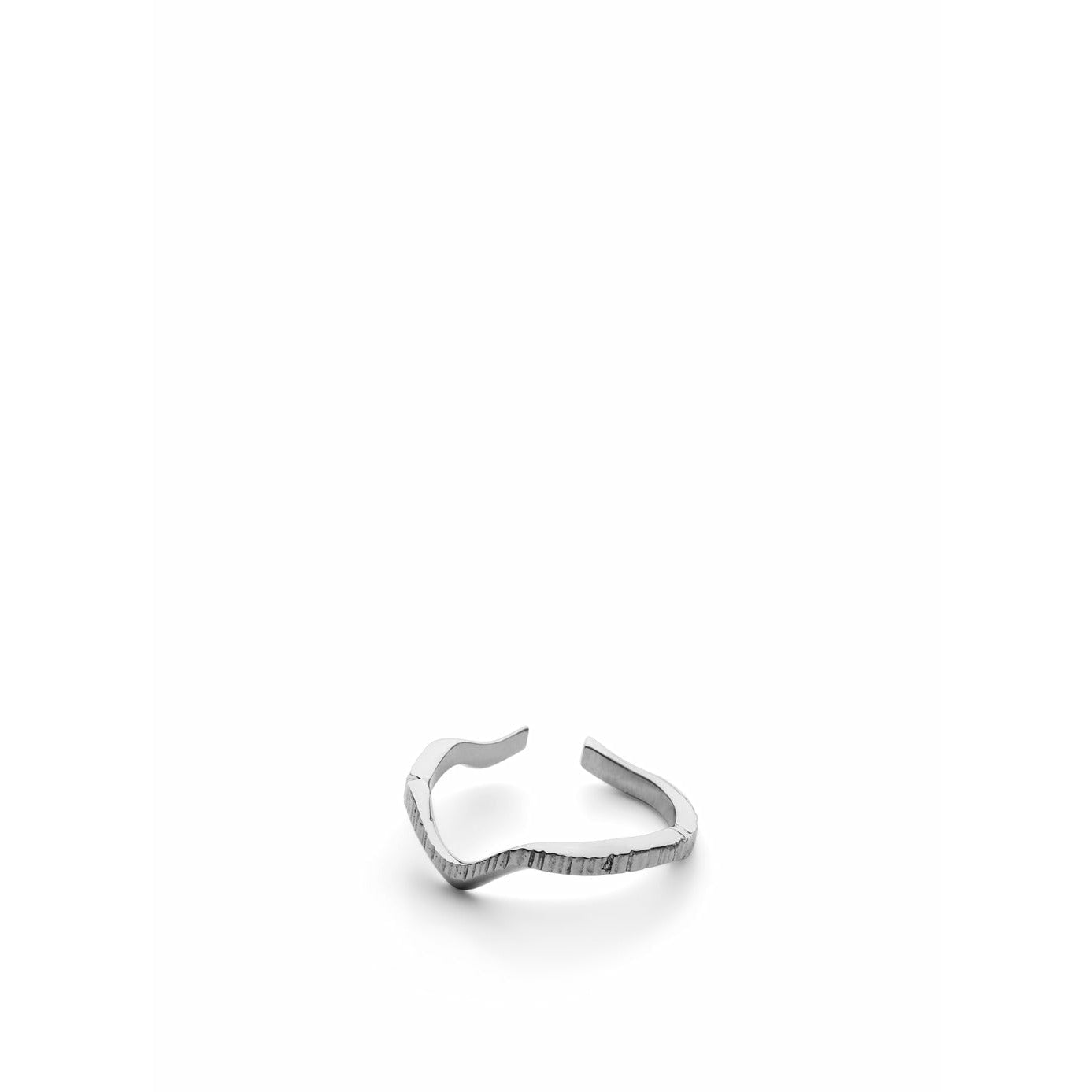 Skultuna chêne anillo de acero pulido pequeño, Ø1,6 cm