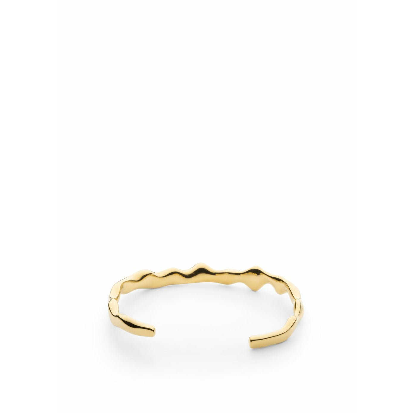 Skultuna Dikke armband groot goud vergulde, Ø18,5 cm