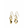 Skultuna Chunky Petit Earrings 316 L Steel Gold Plated, ø1,5 Cm