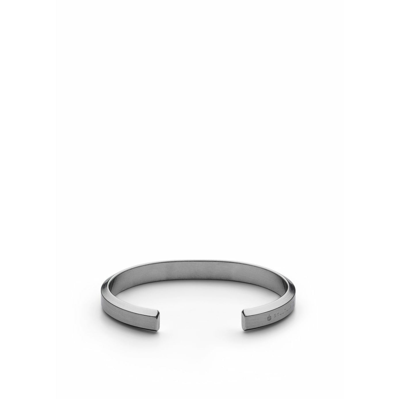 Skultuna Bracelet d'icône Extra Large Polied Steel Ø18,5 cm, Matt Silver