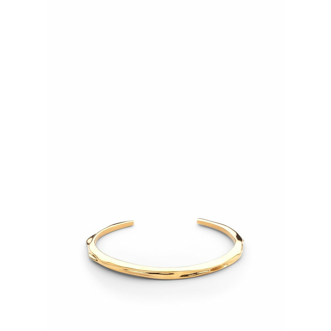 Skultuna Ogenomskinliga föremål armband litet guld pläterat, Ø14,5 cm