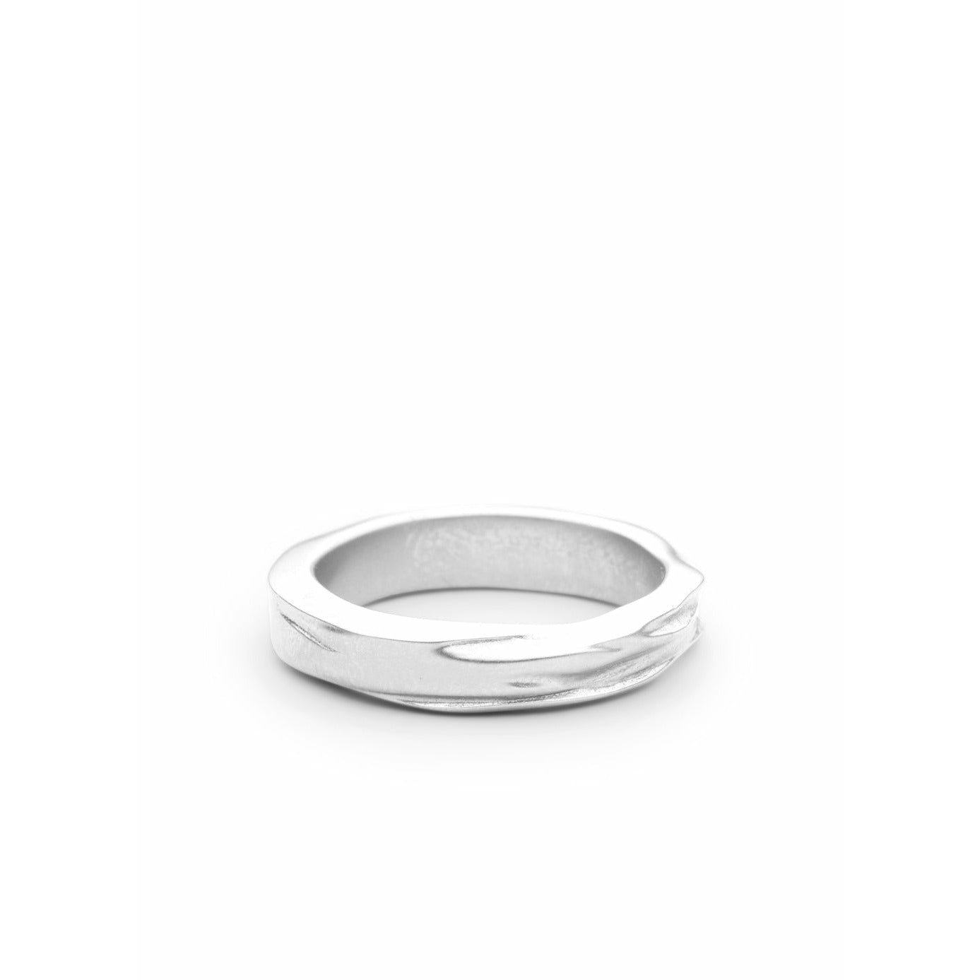 Skultuna Opaque -objekter ring Medium Matt Steel, Ø1,81 cm