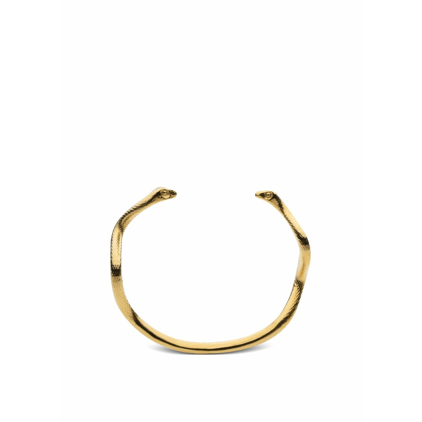 Skultuna Slangenarmband door Krista Kretzschmar groot goud vergulde, Ø18,5 cm