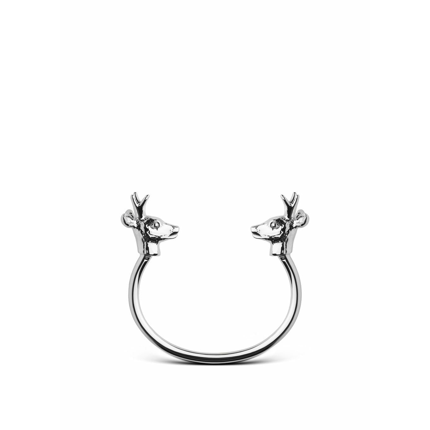 Skultuna Il braccialetto di cervo naturale del Nordico Acciaio lucido, Ø18,5 cm