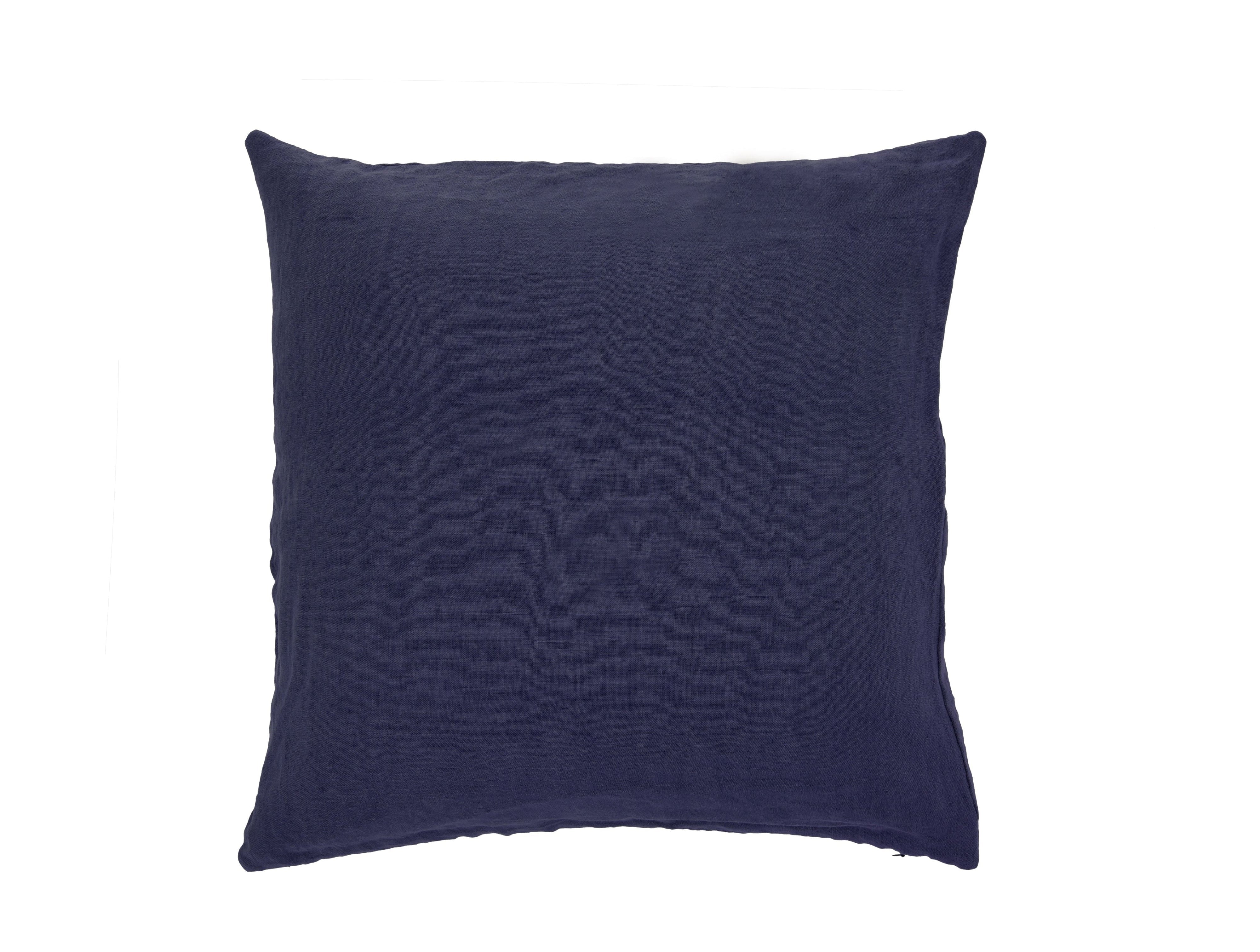 Södahl Cushion de lino 50x50 cm, azul real