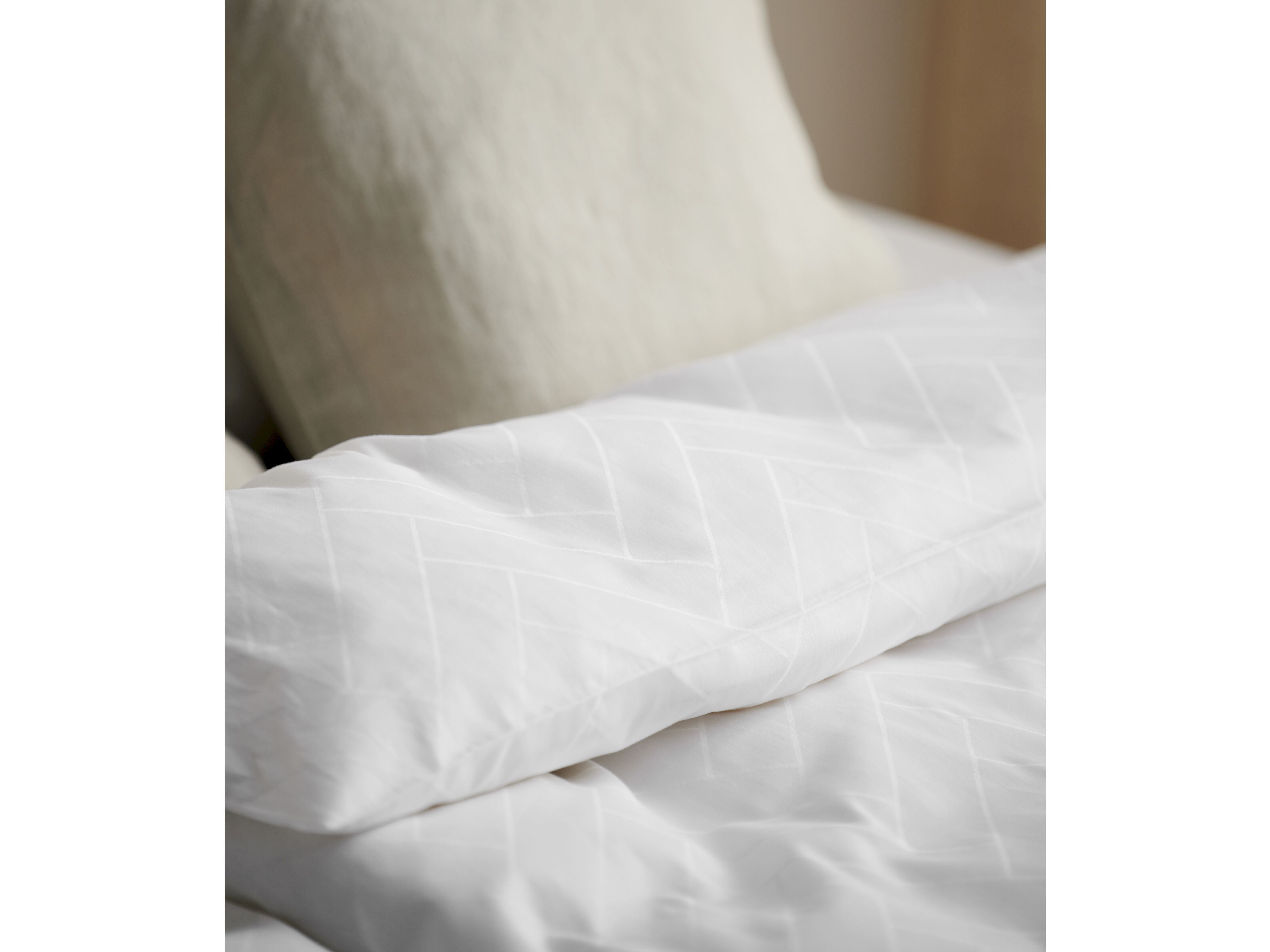 Södahl fliser seng lin 140x220 cm, hvit