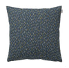 Couverture de coussin d'art spira, bleu