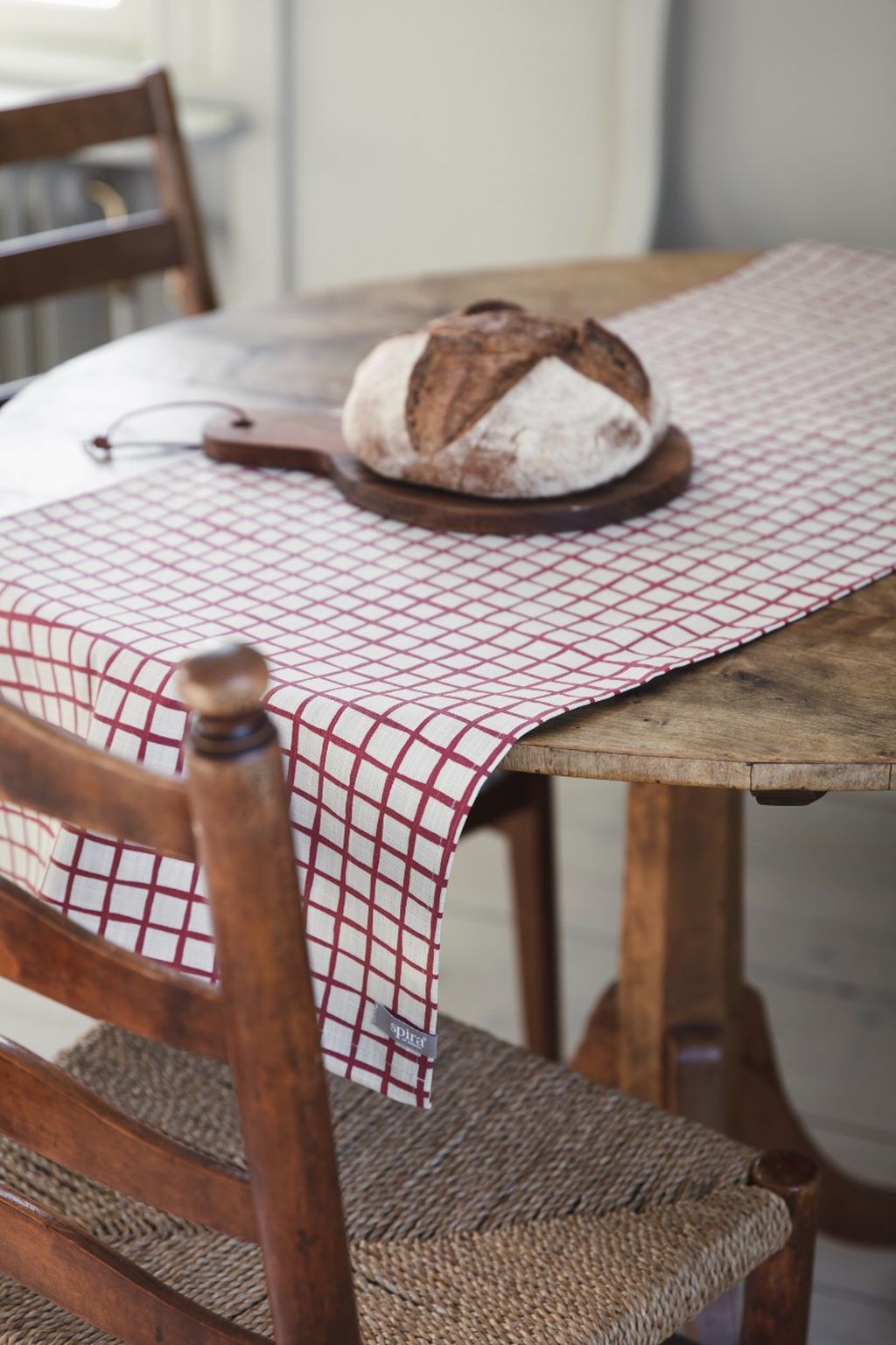 Coureur de table Spira Ruta, vert poussiéreux