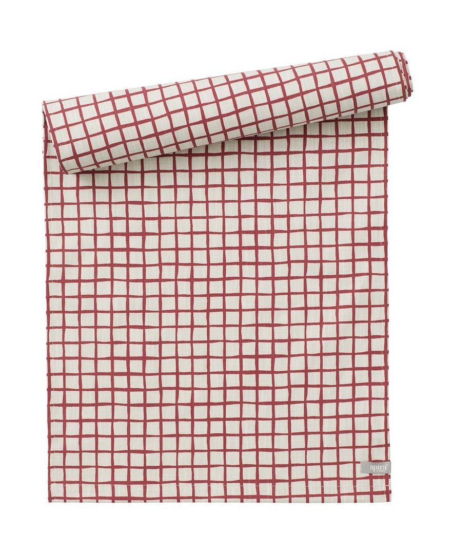 Spira Ruta Table Runner, rojo