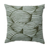 Spira wave 60 couvercle de coussin, vert